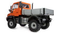 22682 Mercedes-Benz Unimog met mogelijkheid voor extra uitrusting 4WD 1op10 ARTR oranje 3